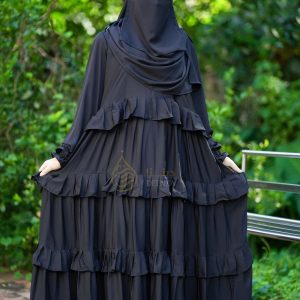 রাহা কুচি বোরকা – কালো রাজকীয় গ্ল্যামার